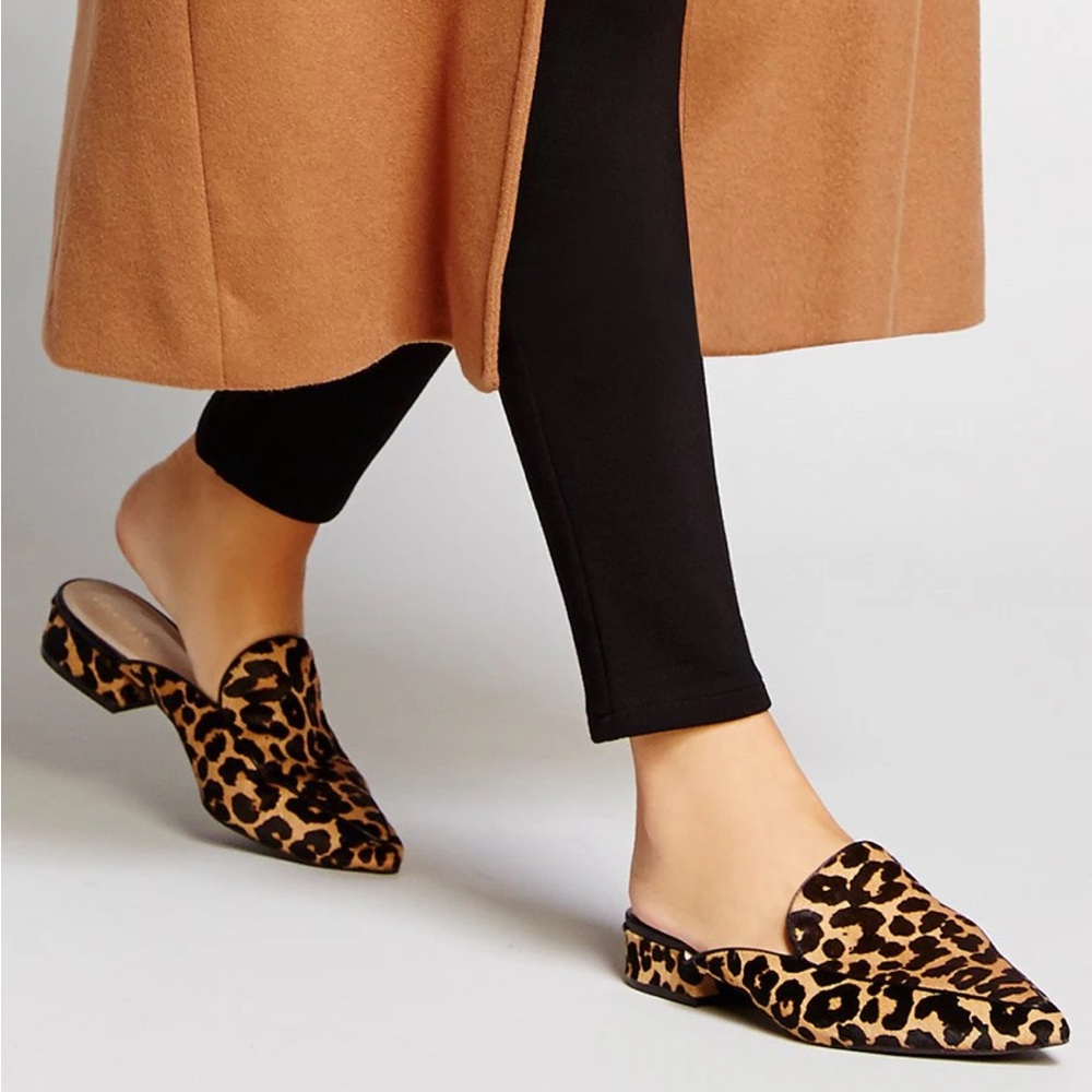 Cole Haan Piper Mule in Ocelot Haircalf